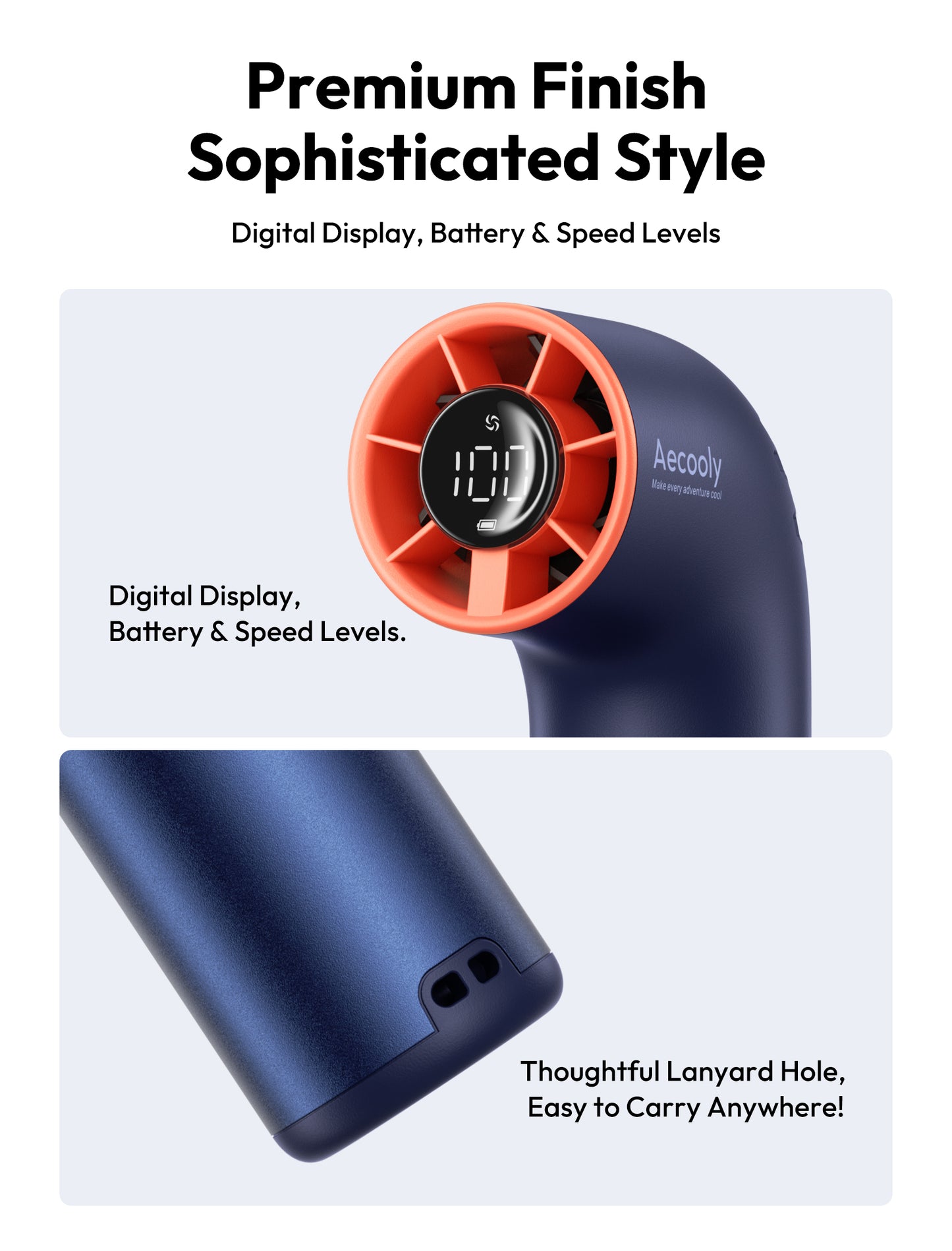 Aecooly Aero Ultra - Portable Handheld Powerful Turbo Mini Fan