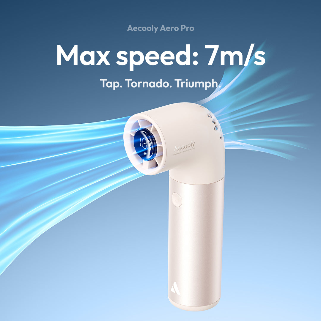 Aecooly Aero Pro - Portable Handheld High Speed Fan