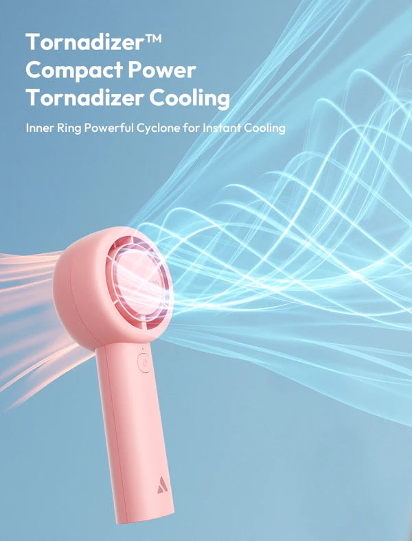 Aecooly Halo 01 - Portable Dual Air Channels Handheld Fan