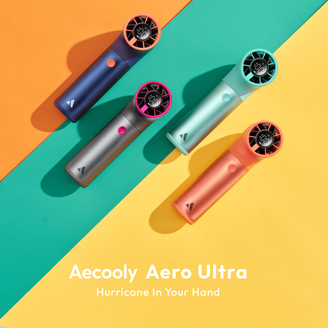 Aecooly Aero Ultra - Portable Handheld Powerful Turbo Mini Fan
