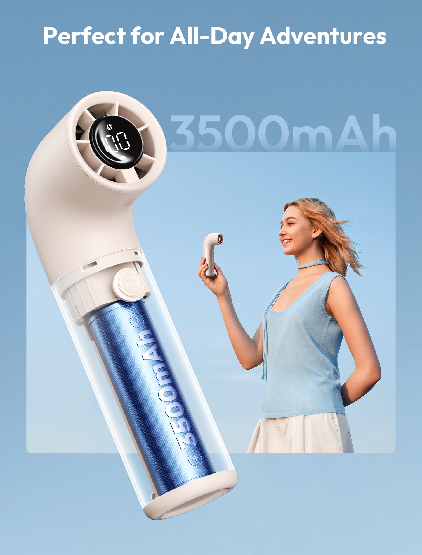 Aecooly Aero Pro - Portable Handheld High Speed Fan