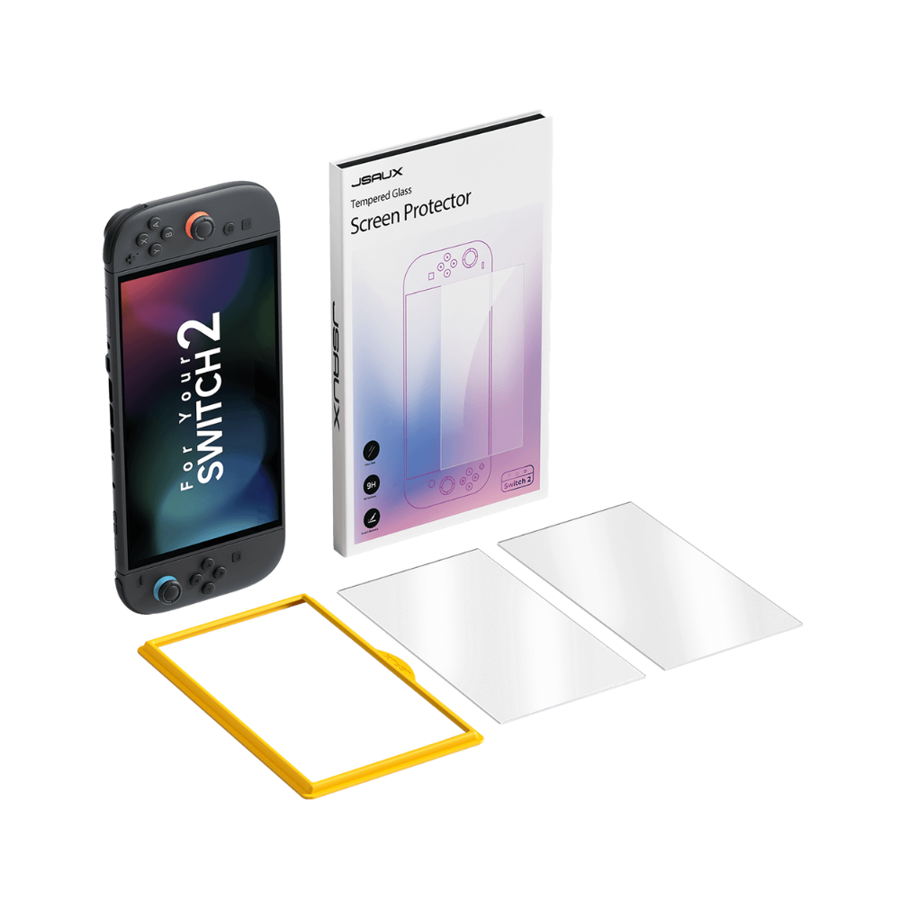 JSAUX Anti-Glare Screen Protector for Switch 2 (2 PACK)