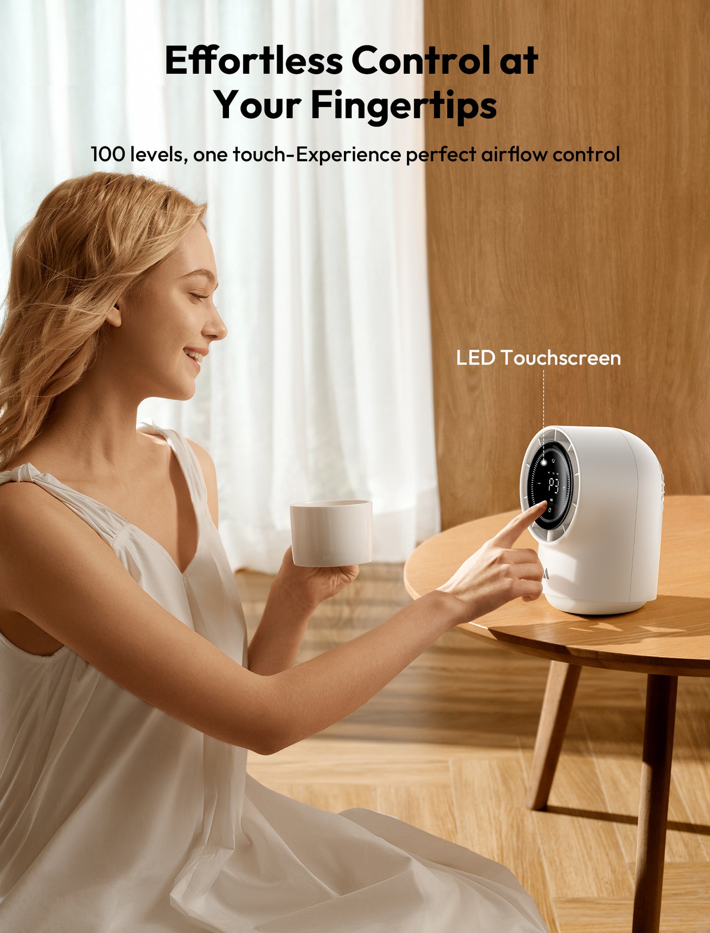 Aecooly Chic 01 - Oscillation High Speed Desk Fan