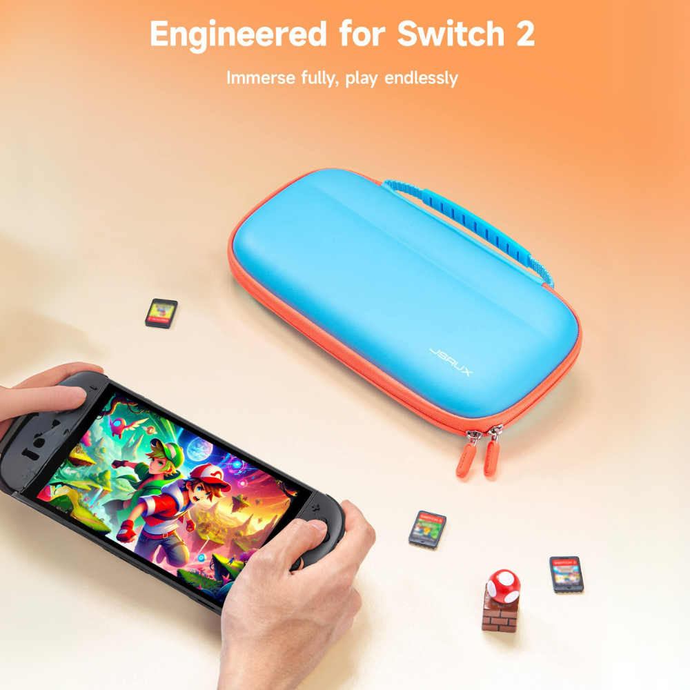 JSAUX Colorful Ultra-thin Carrying Case for Switch 2