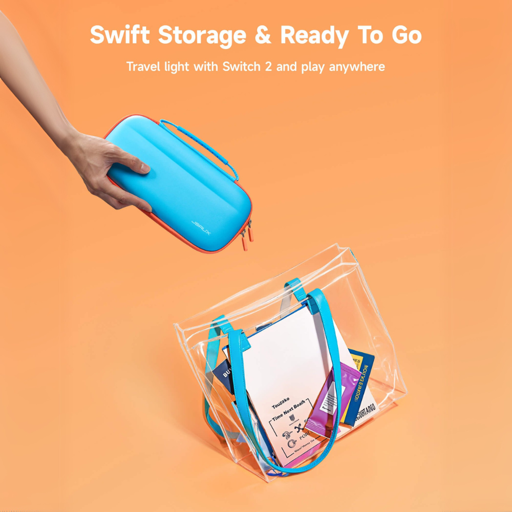JSAUX Colorful Ultra-thin Carrying Case for Switch 2