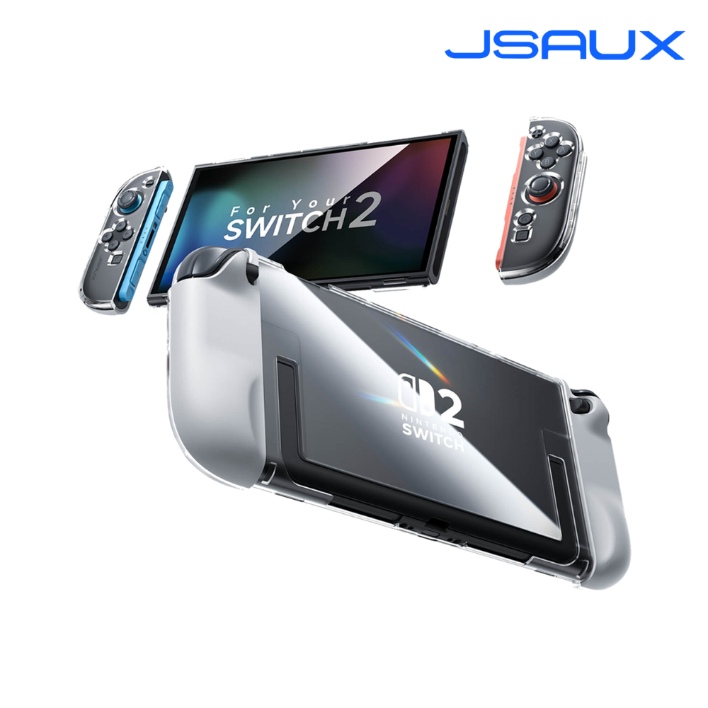 JSAUX Ergonomic Controller Full-Cover Case Set for Switch 2