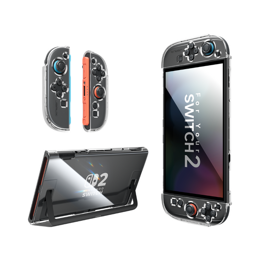 JSAUX Ergonomic Controller Full-Cover Case Set for Switch 2