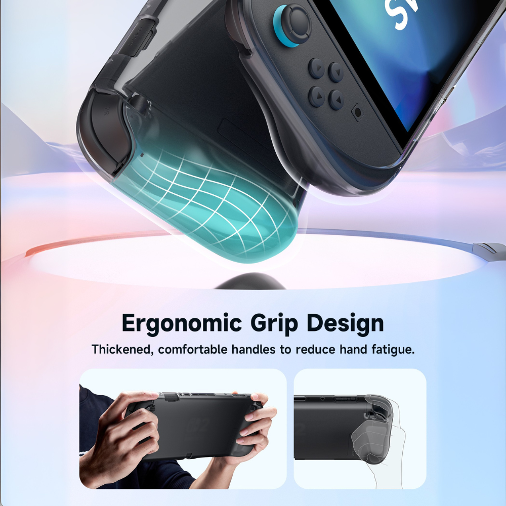 JSAUX Integrated Soft TPU Protective Case for Switch 2