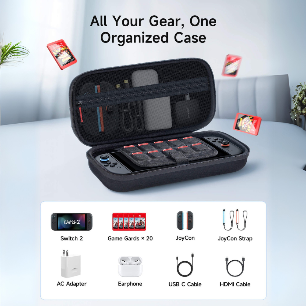 JSAUX MegaCarry Case for Switch 2