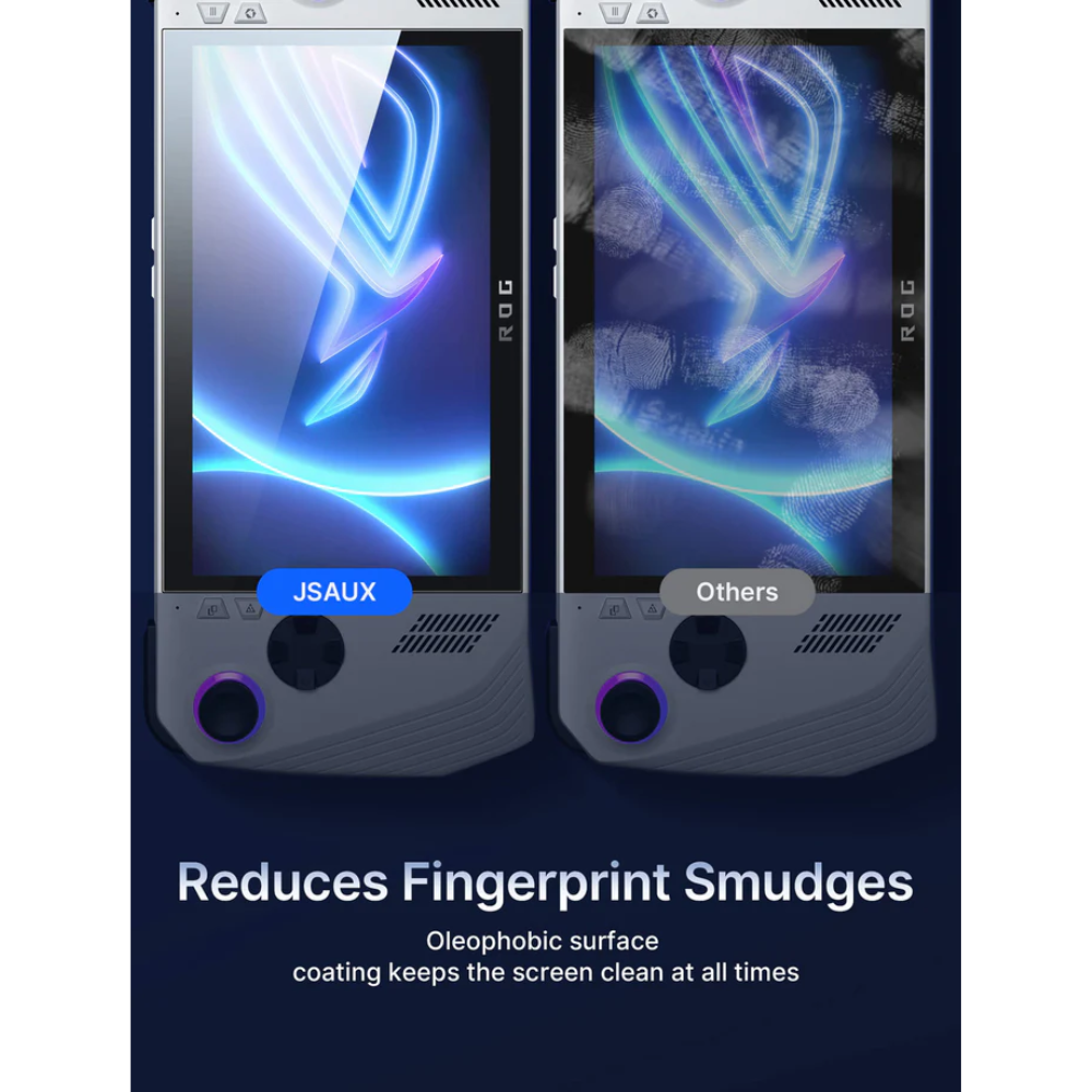 JSAUX ULTRA CLEAR Screen Protector For ROG Ally/Ally X with installation frame-2 packs (HD)