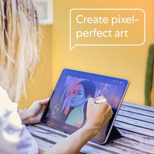 Paperlike's iPad Screen Protector (2 pack) | Transparent Screen Protector for Notetaking and Drawing like on Paper-iPad Mini (2021)