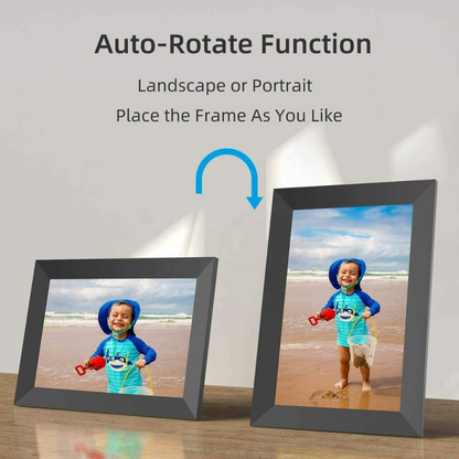 FRAMEO 10.1 inch WIFI digital photo frame