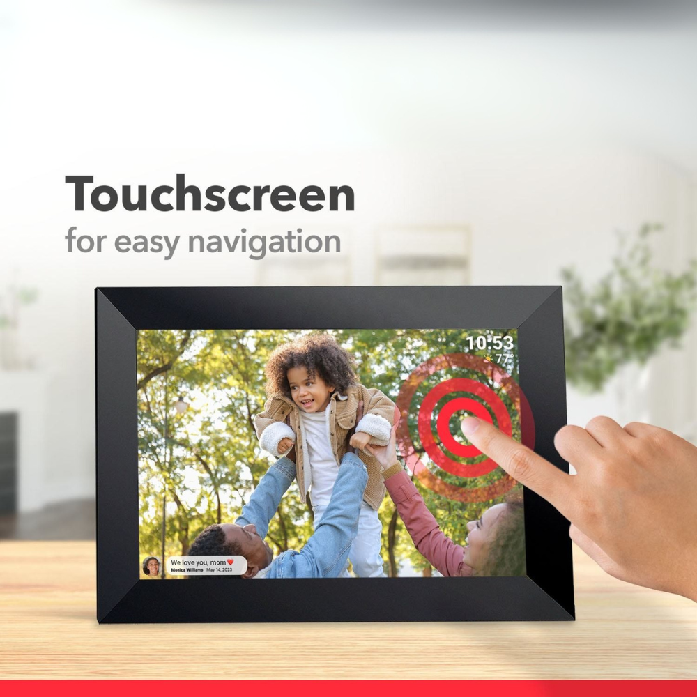FRAMEO 10.1 inch WIFI digital photo frame