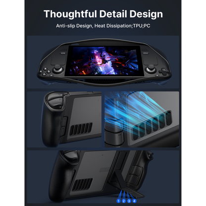 JSAUX Protective Standing Case for Steam Deck