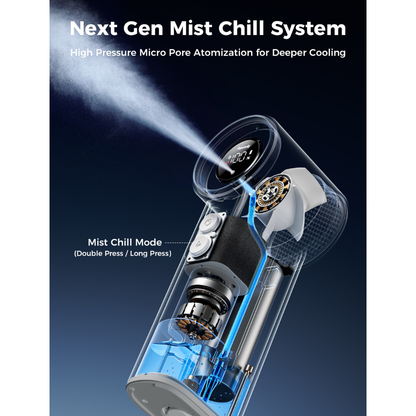 Aecooly - Cold Air High-Speed Misting Fan