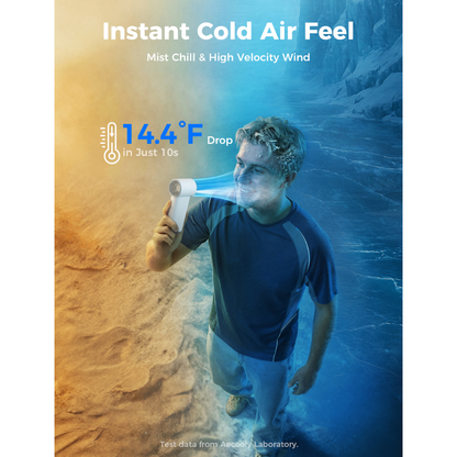 Aecooly - Cold Air High-Speed Misting Fan