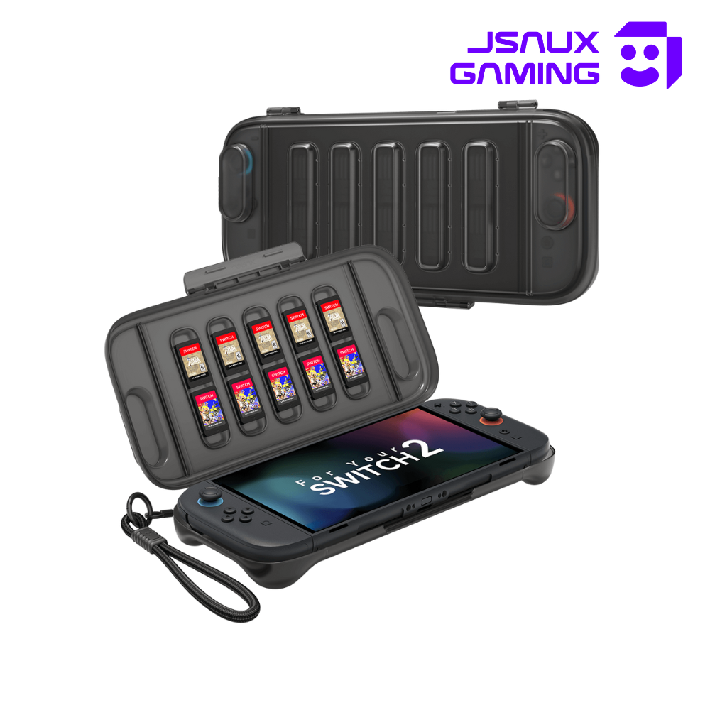 JSAUX Shock-Absorbent Storage Case for Switch 2