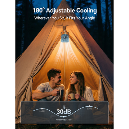 Aecooly Mini Desktop Fan (2000mAh)