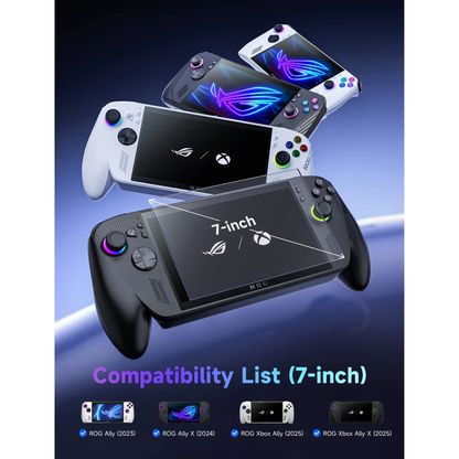 Jsaux Anti-Glare Screen protector for ROG ALLY&ROG ALLY X with guiding frame-2 packs (Matte)