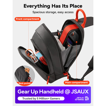 JSAUX Crossbody Sling Bag for Handheld Consoles