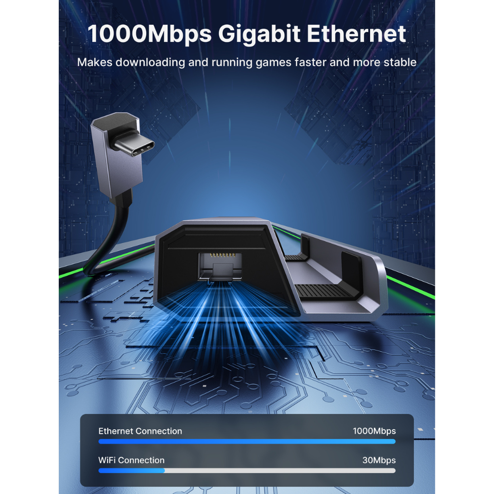 Jsaux 6 IN 1 Docking Station-Grey