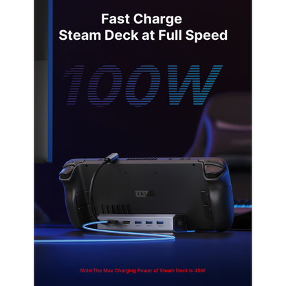 Jsaux 6 IN 1 Docking Station-Grey