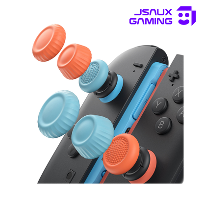 JSAUX Multi-Mode Joystick Cap and Thumb Grip with Lever Guard Set for Switch 2