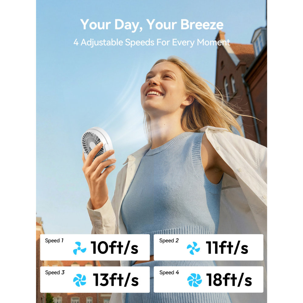 Aecooly Mini Desktop Fan (2000mAh)