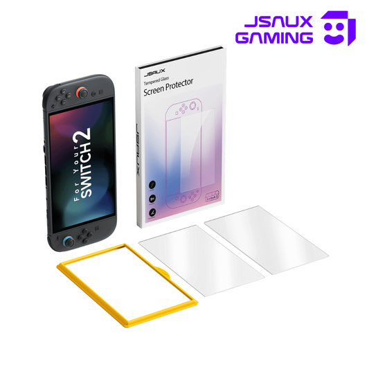 JSAUX Anti-Glare Screen Protector for Switch 2 (2 PACK)