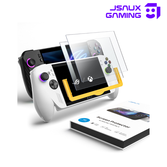 JSAUX ULTRA CLEAR Screen Protector For ROG Ally/Ally X with installation frame-2 packs (HD)