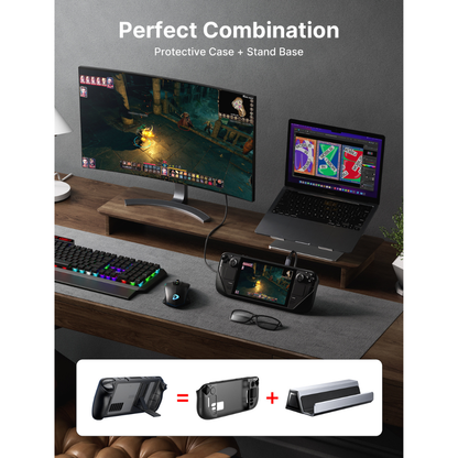 JSAUX Protective Standing Case for Steam Deck