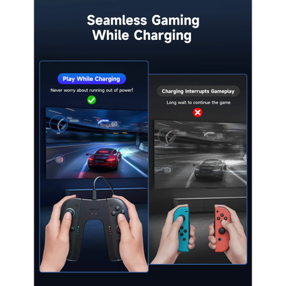 JSAUX JoyVerse Joy-con 2 charging Grip for Switch 2