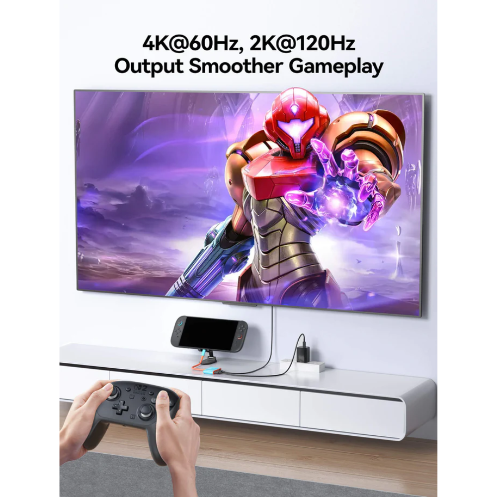 JSAUX Dock Adapter 3 in 1 for Switch 2