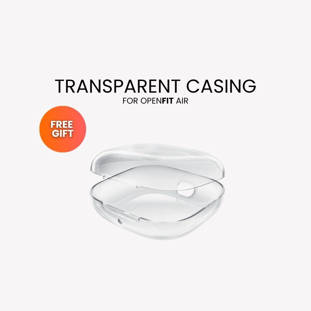 SHOKZ Transparent Casing for OpenFit Air - Free Gift [NOT FOR SALE]