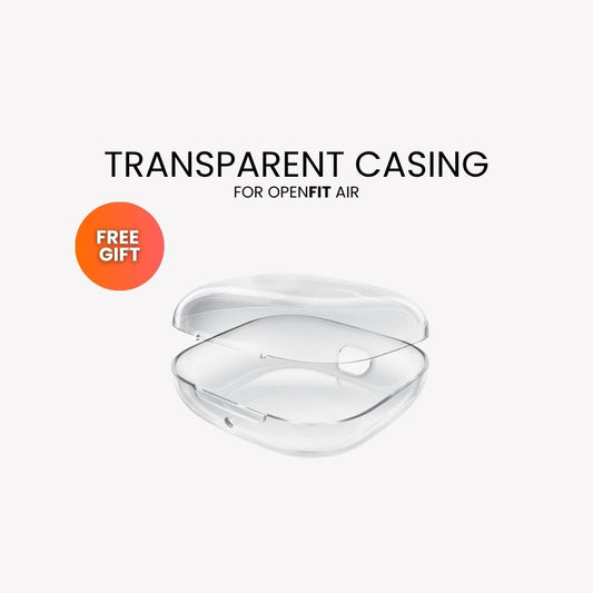 SHOKZ Transparent Casing for OpenFit Air - Free Gift [NOT FOR SALE]