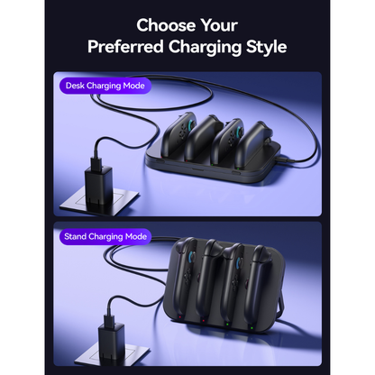 JSAUX Joy-Con 2 Charging Station for Switch 2