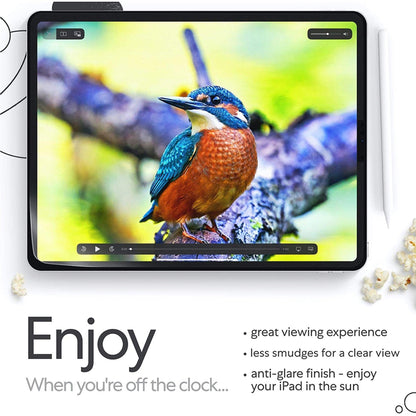 Paperlike (2 Pieces) for iPad 10.2" (2021, 2020 & 2019) - Transparent Screen Protector for Notetaking and Drawing Like on Paper