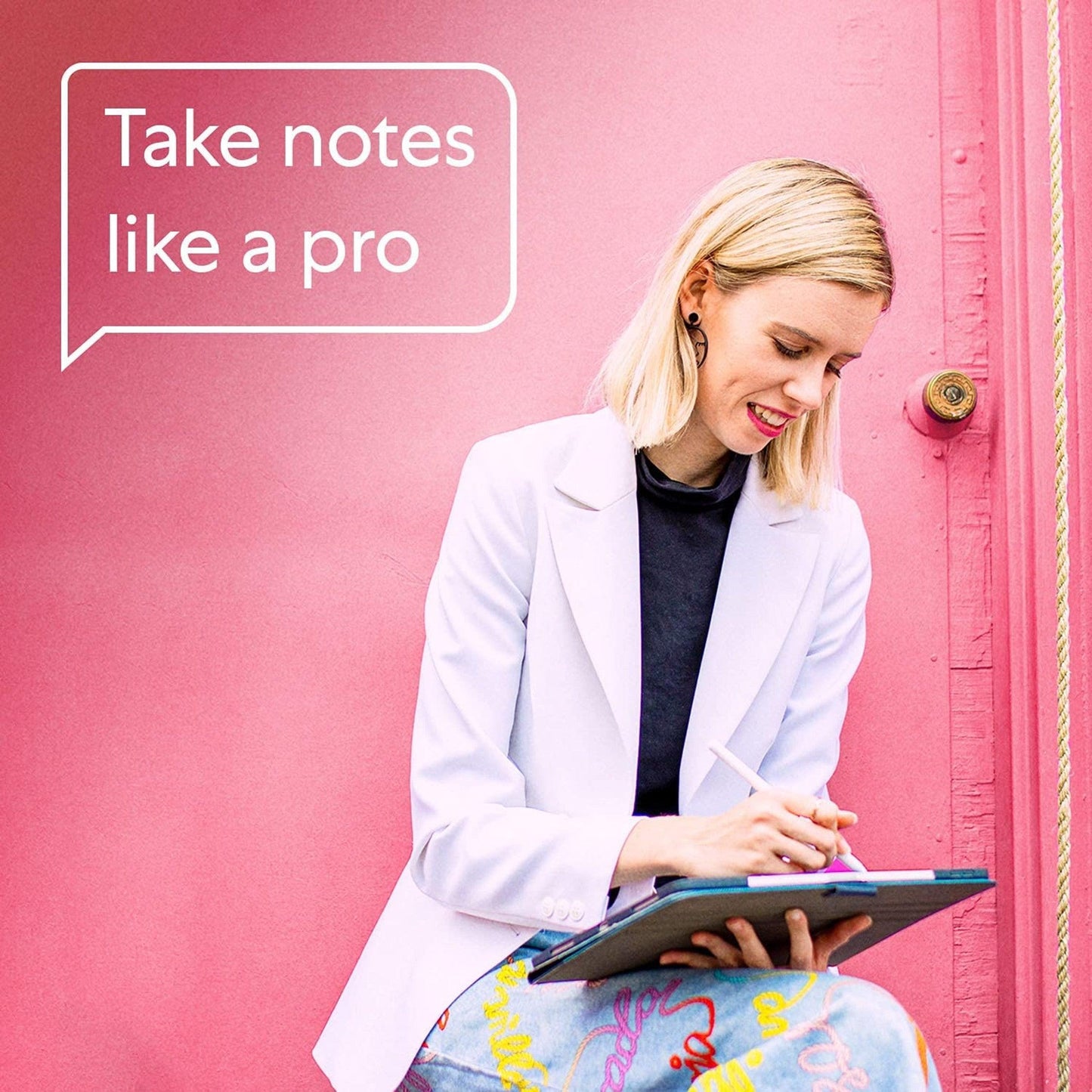 Paperlike (2 Pieces) for iPad 10.2" (2021, 2020 & 2019) - Transparent Screen Protector for Notetaking and Drawing Like on Paper