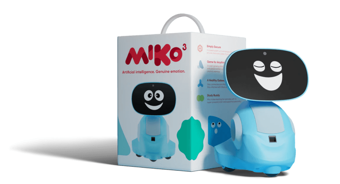 Miko 3 - AI Powered Smart Robot for Kids Learning & Educational Robot with Coding Apps